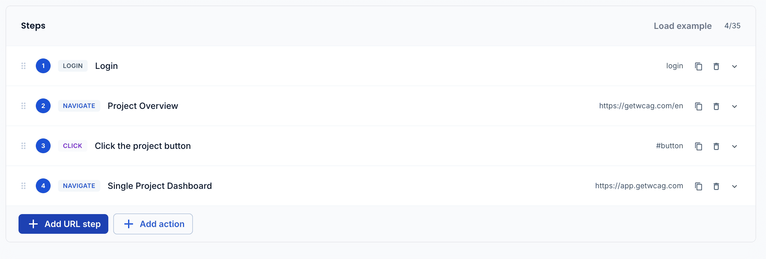 User Journey Scanning