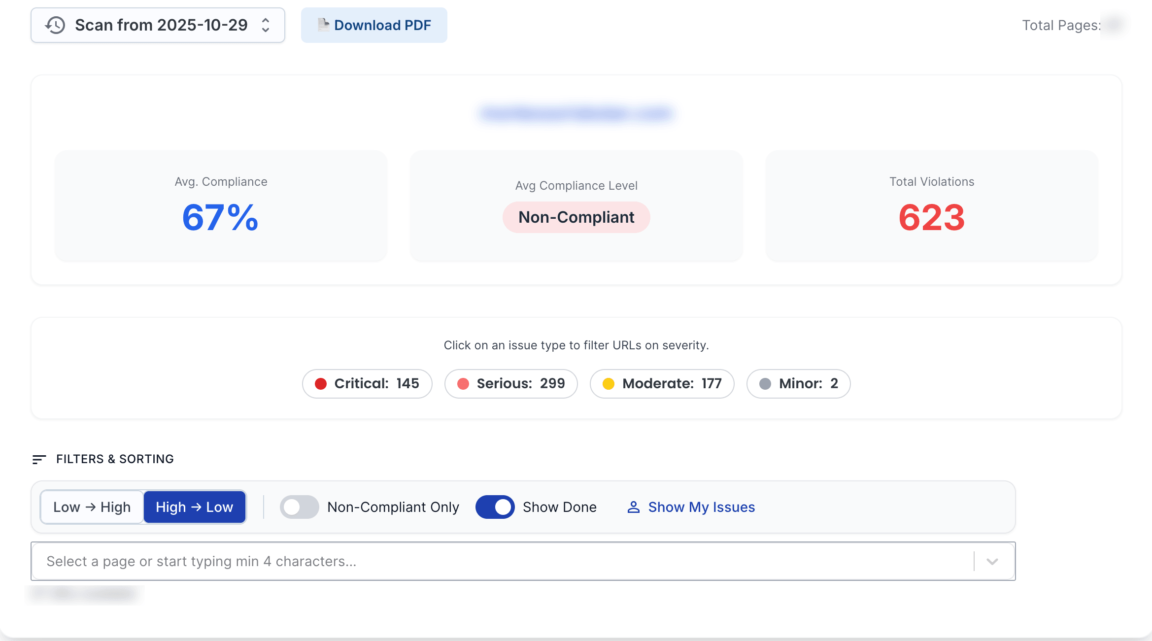 Run a Full Accessibility Scan